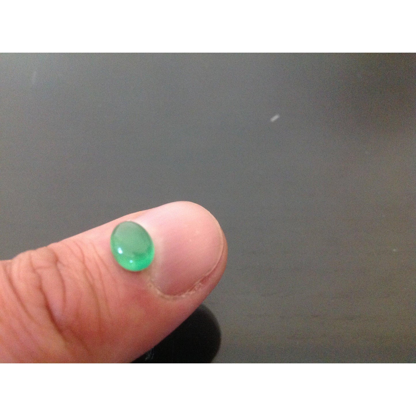 stone on the thumb