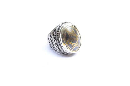 king solomon the ring of the greatest seal (seven metals) - sufi magic