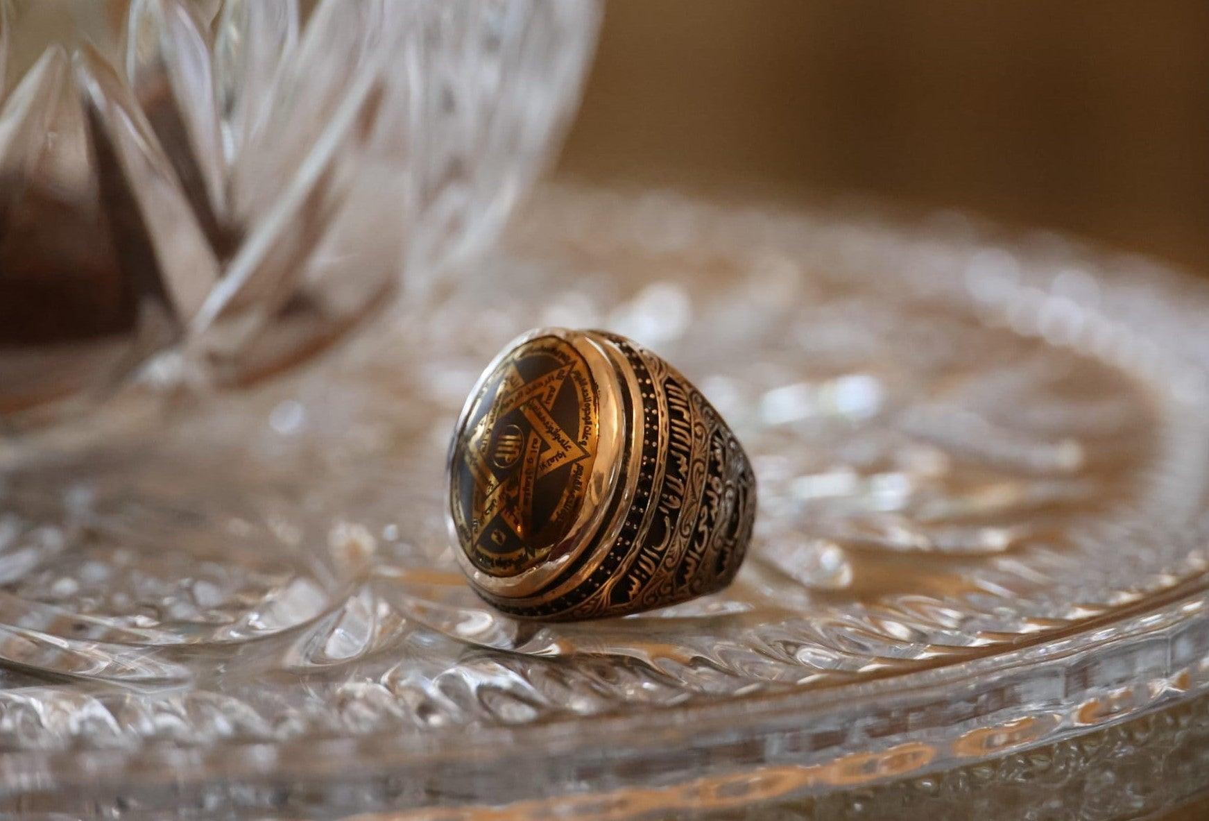 king solomon the ring of the greatest seal (seven metals) – sufi magic