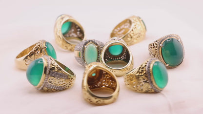 The Nine Green Rings, The Heavenly Rings - Never Been Offered Before