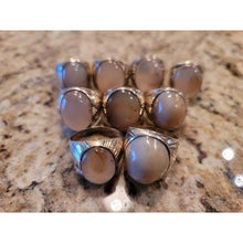 Load image into Gallery viewer, Third eye opening rings - cloud agate LIMITED QUANTITY
