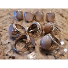 Load image into Gallery viewer, Third eye opening rings - cloud agate LIMITED QUANTITY
