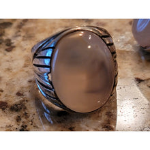 Load image into Gallery viewer, Third eye opening rings - cloud agate LIMITED QUANTITY
