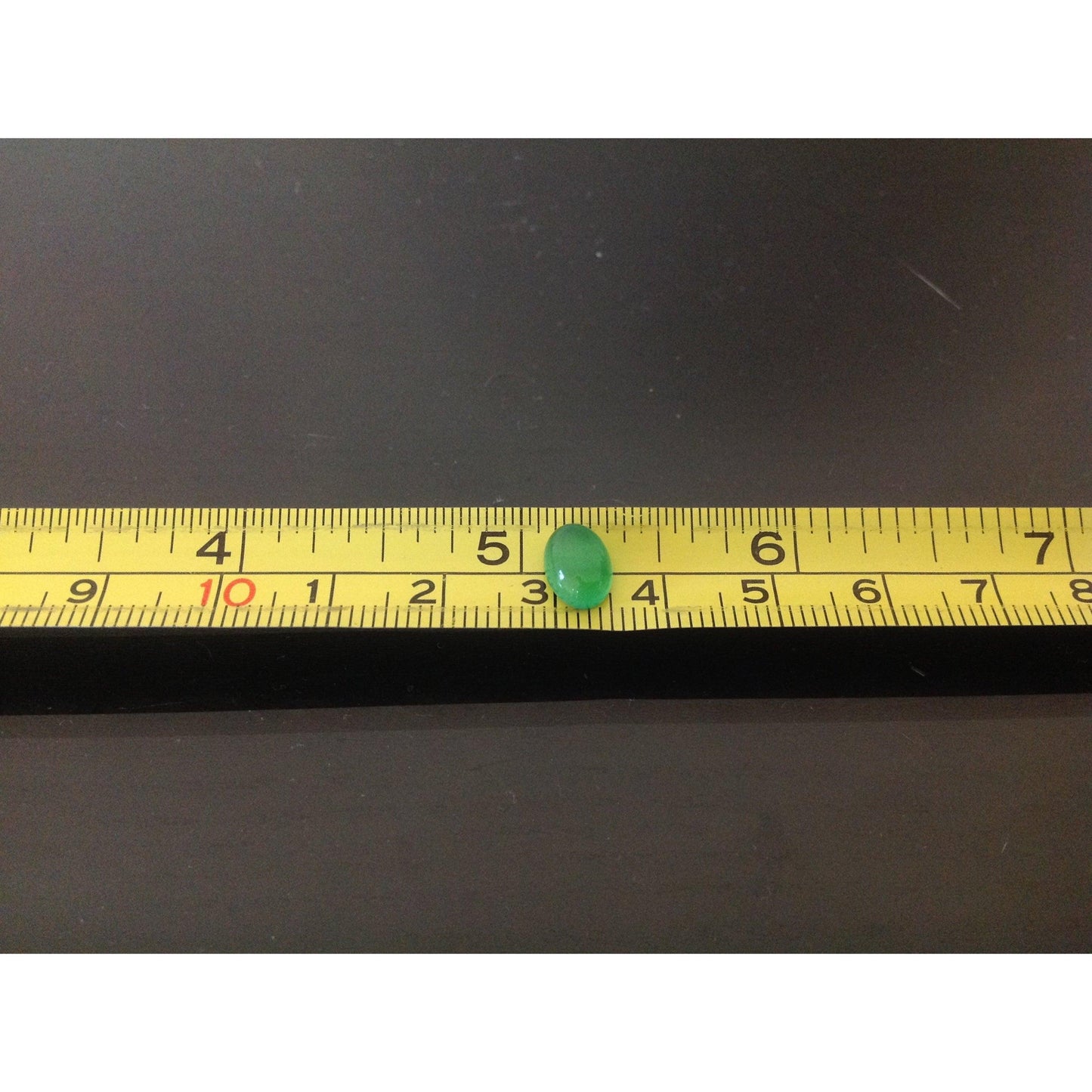 stone size on measuring tape 
