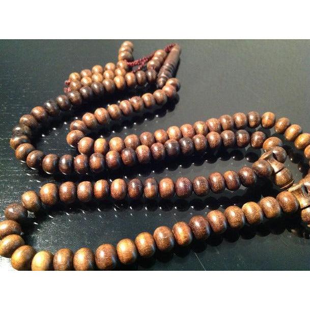 Healing wood prayer beads - Kehtam Mesbah