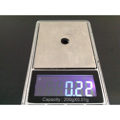 scale showing weight of the stone